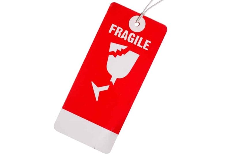 Fragile Label