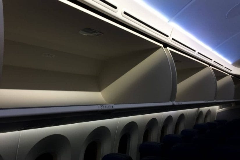 overhead bin american airlines